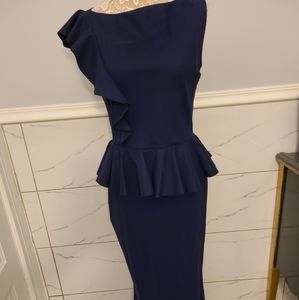 Blue Evening Gown